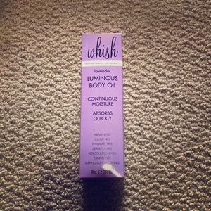 Whish lavender body oil, NIB!